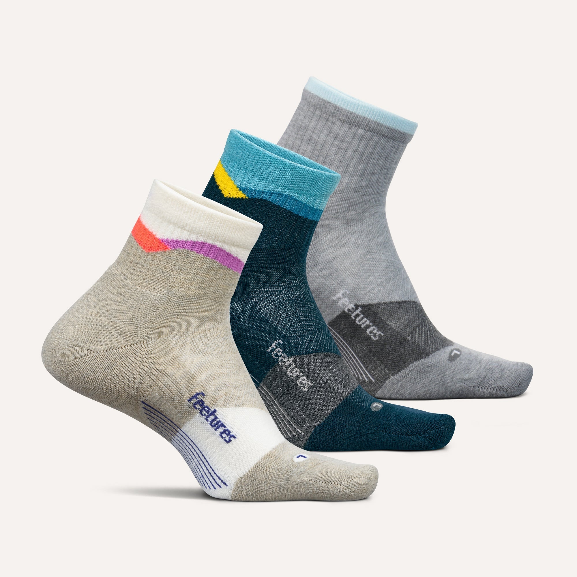Crew-Length Grip Socks for Everyday Indoor Activity