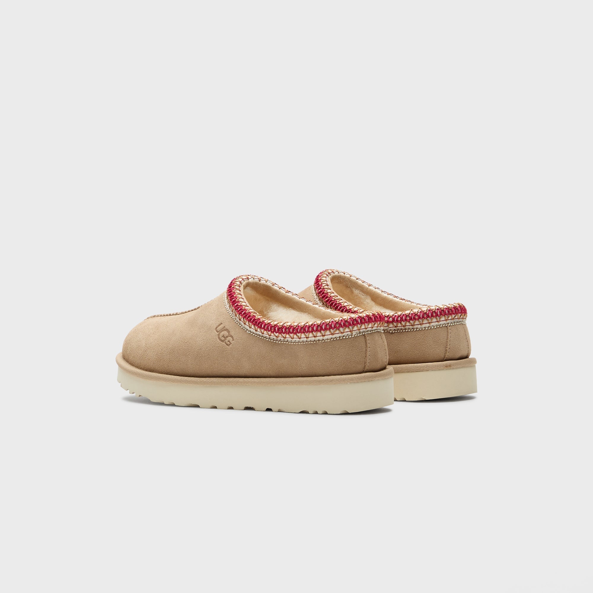 UGG WMNS Tasman II - Sand / Dark Cherry