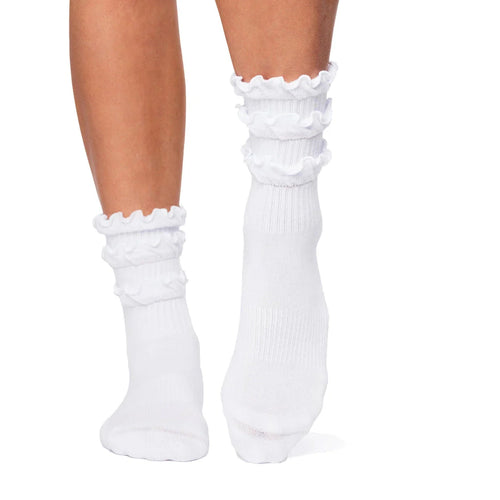 Non-Slip Crew Socks for Low-Intensity Studio Sessions