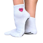 Studio Crew Socks for Light Workouts and Relaxed Wear