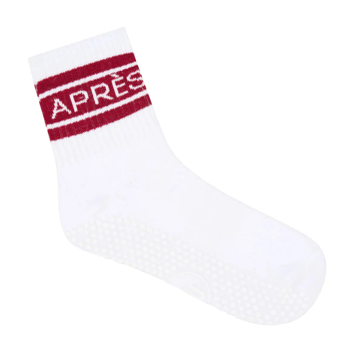 Non-Slip Crew Socks for Barre, Pilates, and Stretching