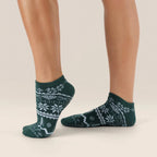 Crew Socks with Grip for Daily Indoor Routines