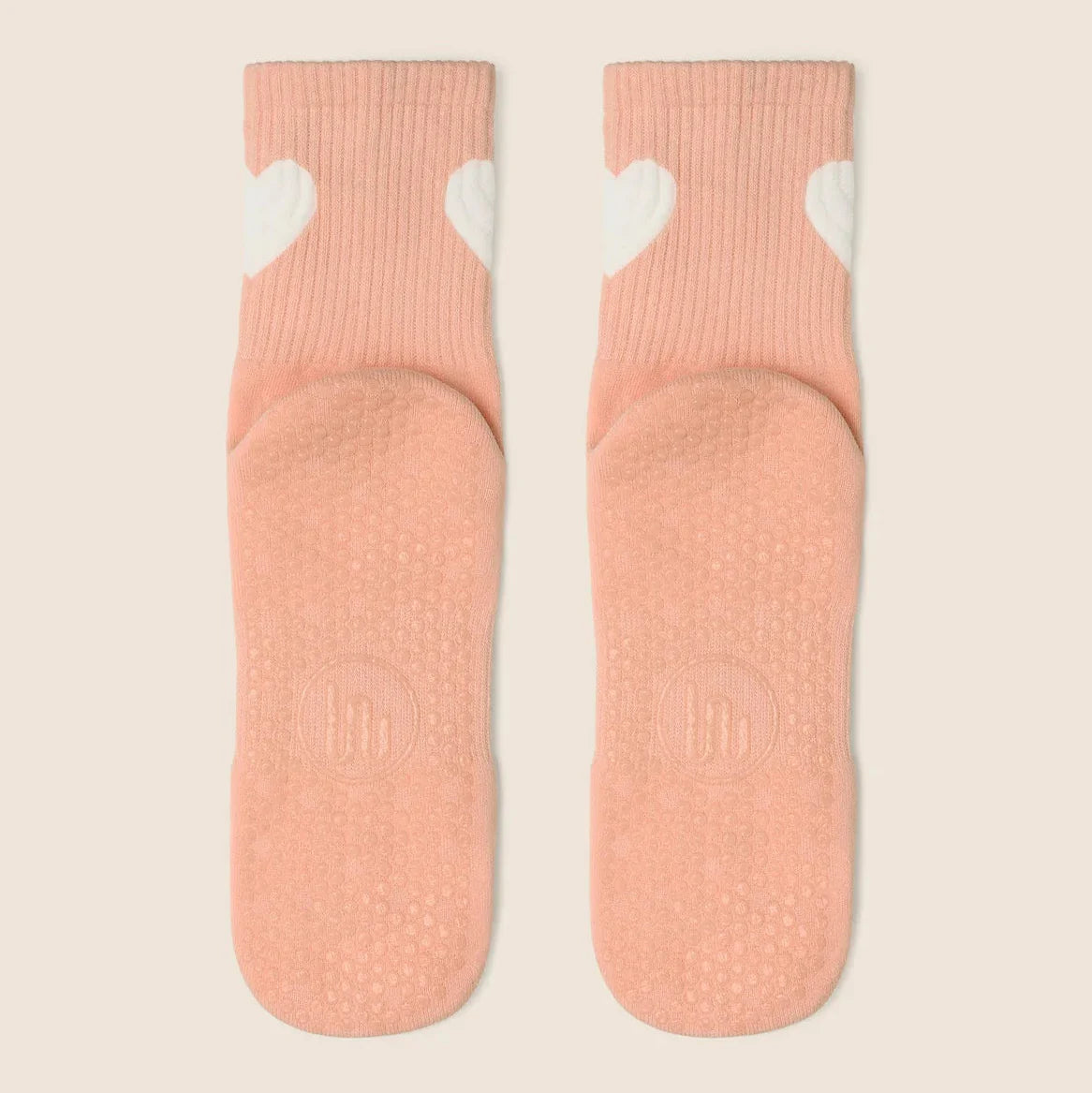 Grip Crew Socks for Home Fitness and Stretch Practice