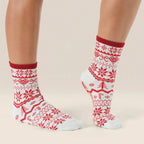 Indoor Fitness Crew Socks for Calm Daily Workouts