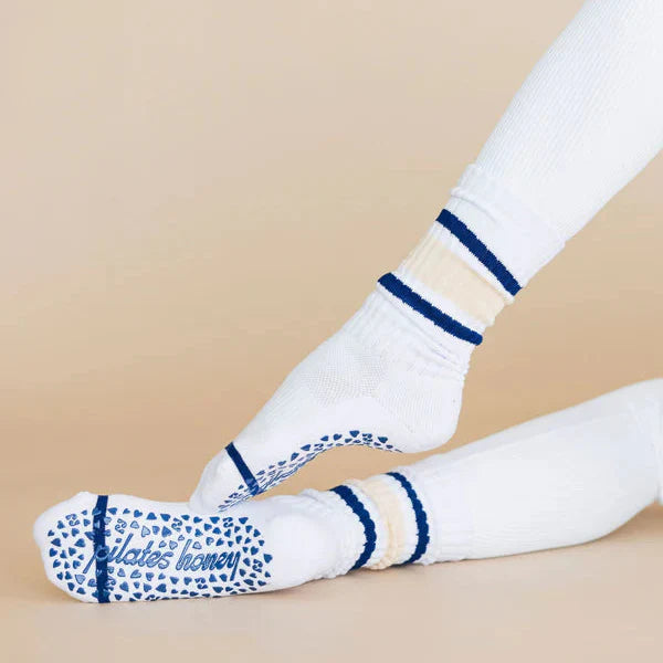 Crew Grip Socks for Yoga, Barre, and Indoor Fitness