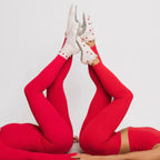 Indoor Studio Crew Socks for Everyday Home and Fitness