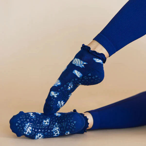 Grip Socks for Yoga, Barre, and Indoor Workout Sessions