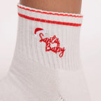 Indoor Studio Crew Socks for Controlled Fitness Routines