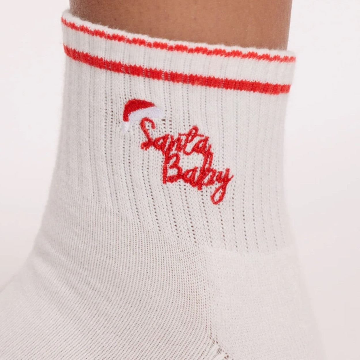 Indoor Studio Crew Socks for Controlled Fitness Routines