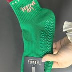 Crew Socks with Grip for Indoor Balance Exercises