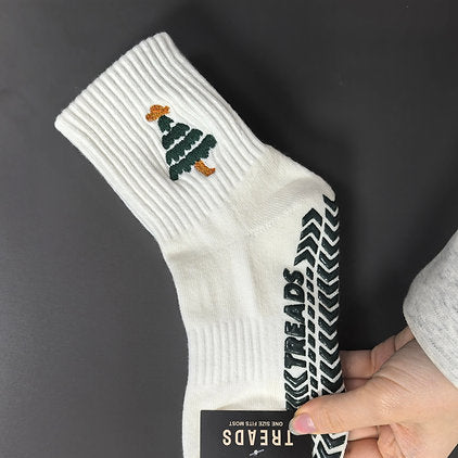 Studio-Inspired Crew Socks for Home Fitness Routines